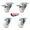 Service Caster 3 Inch Nylon Wheel Swivel Top Plate Caster Total Lock Brakes SCC, 2PK SCC-TTL20S314-NYS-2-S-2 - alternate 7